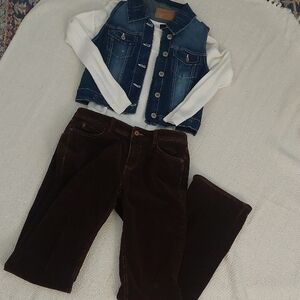 Eddie Bauer Dark Brown Boot Cut Pants